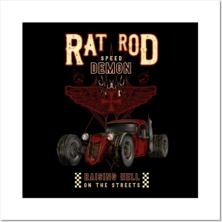 Rat Rod Demon Posters and Art
